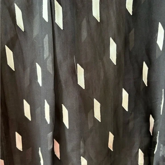 Alice + Olivia sheer black blouse - Picture 9 of 10